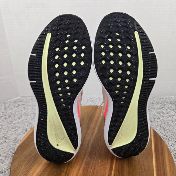 Nike Womens 8.5 Air Winflo 9 Confetti White Pink Black Gym Road Running Shoe - Picture 8 of 12